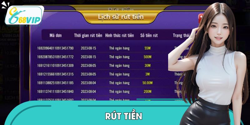 Rút Tiền 68VIP Đúng Lúc – Giữ Trọn Thành Quả Cá Cược